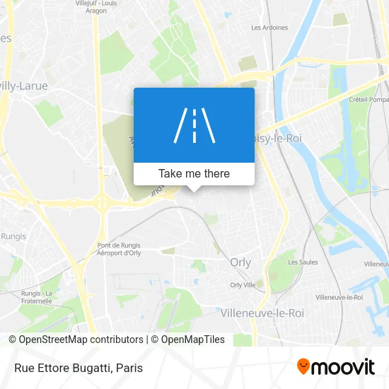 Rue Ettore Bugatti map