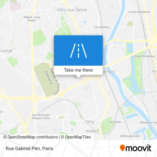 Rue Gabriel Péri map