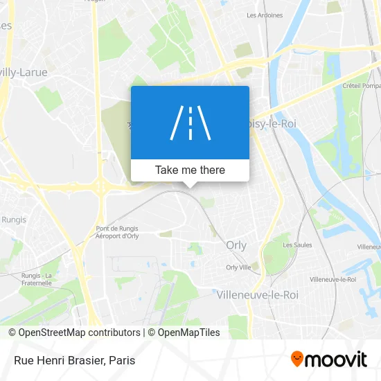 Rue Henri Brasier map