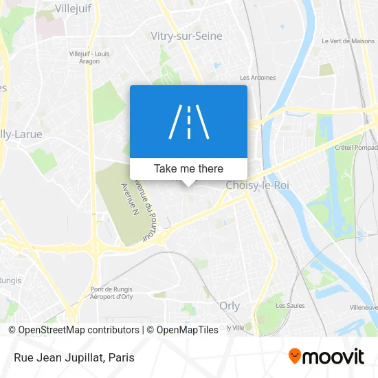Rue Jean Jupillat map