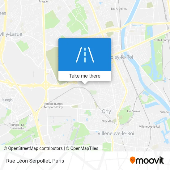 Rue Léon Serpollet map