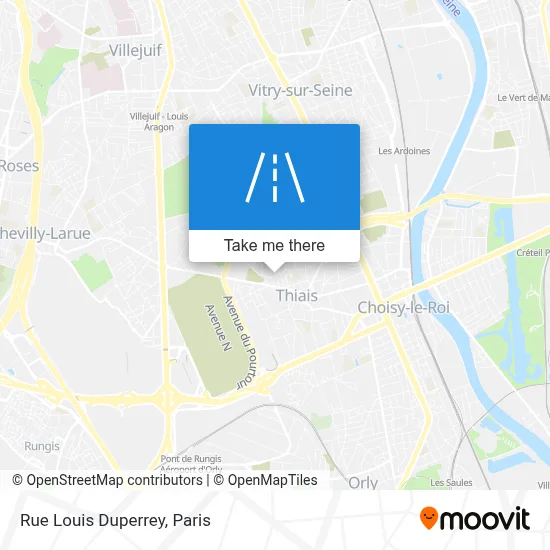 Rue Louis Duperrey map