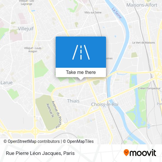 Rue Pierre Léon Jacques map