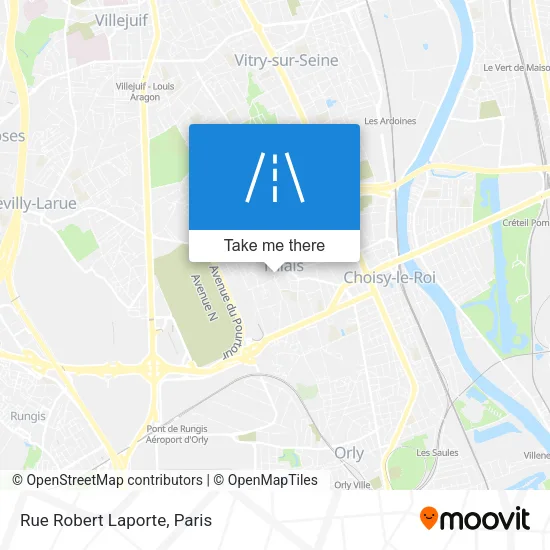 Rue Robert Laporte map