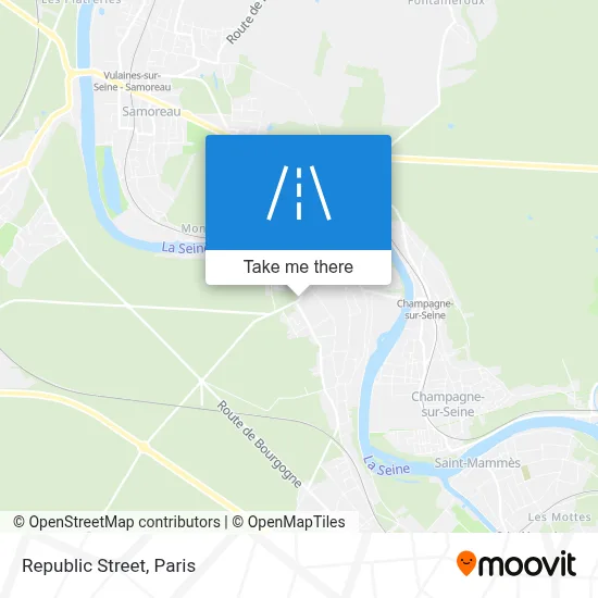 Rue de la République map
