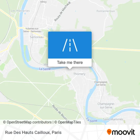 Rue Des Hauts Cailloux map