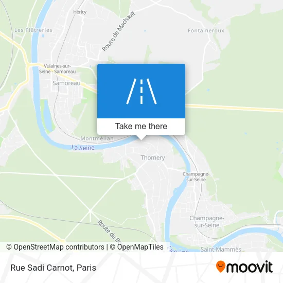 Rue Sadi Carnot map