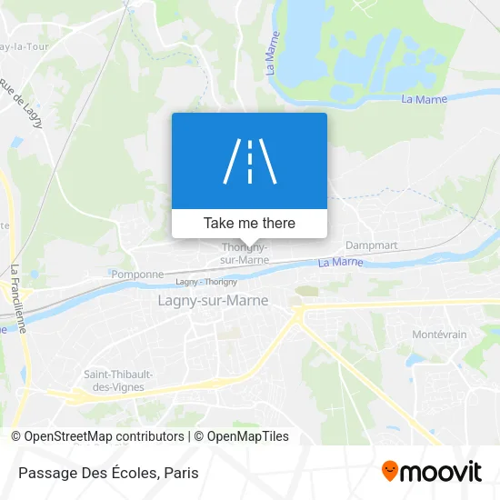 Passage Des Écoles map