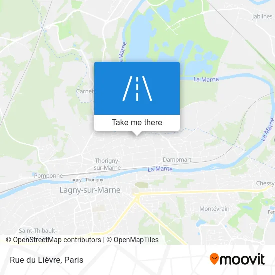 Rue du Lièvre map