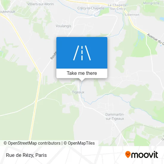 Rue de Rézy map