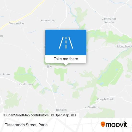 Rue Des Tisserands map