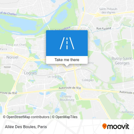 Allée Des Boules map