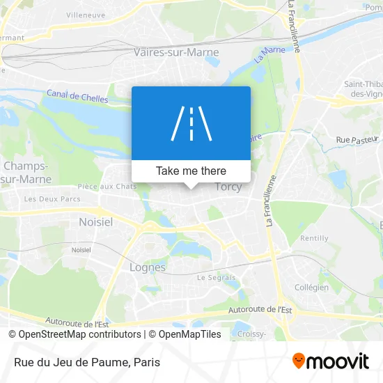 Rue du Jeu de Paume map