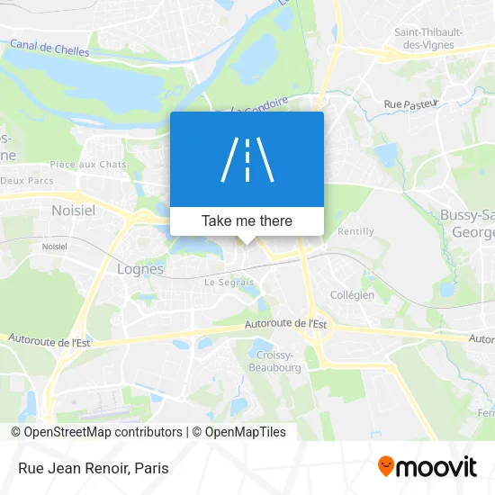 Rue Jean Renoir map