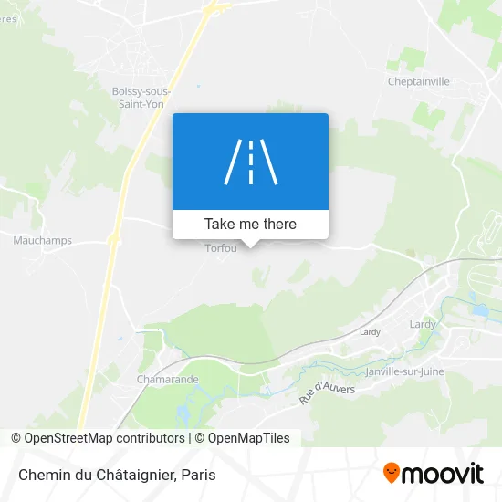 Chemin du Châtaignier map