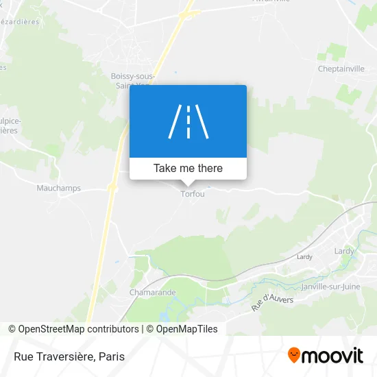Rue Traversière map