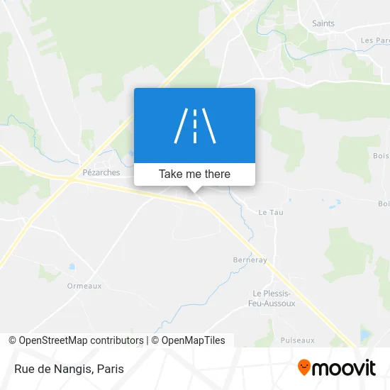 Rue de Nangis map