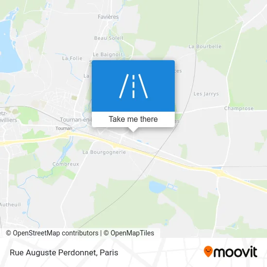 Rue Auguste Perdonnet map