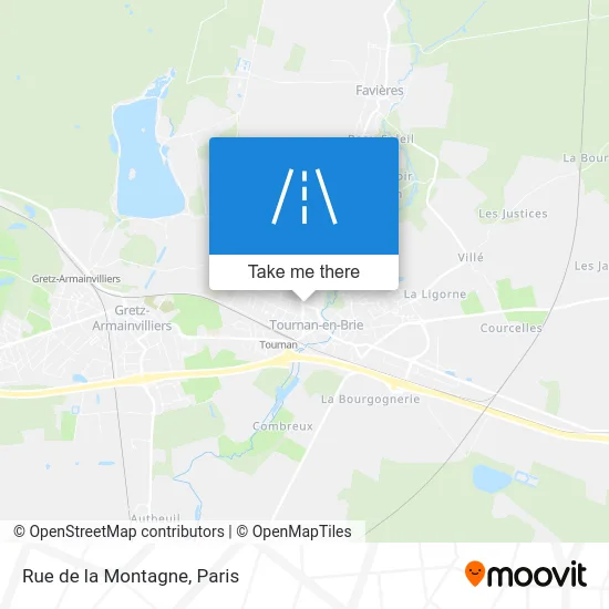 Rue de la Montagne map