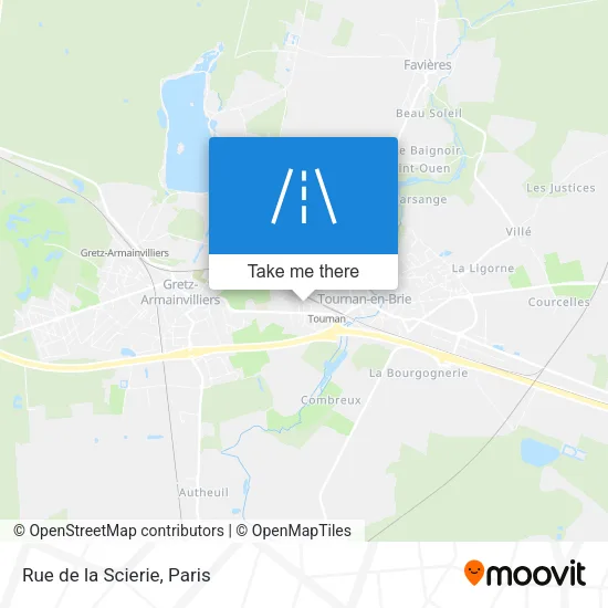 Mapa Rue de la Scierie