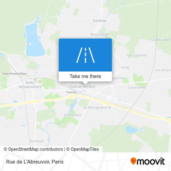 Rue de L'Abreuvoir map
