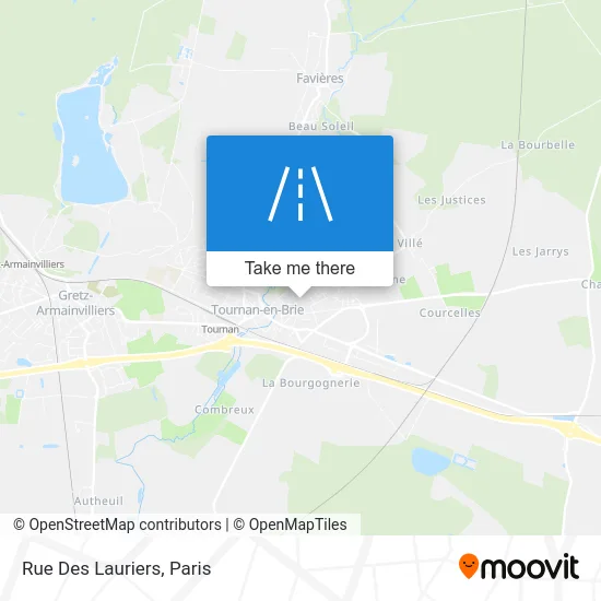 Rue Des Lauriers map