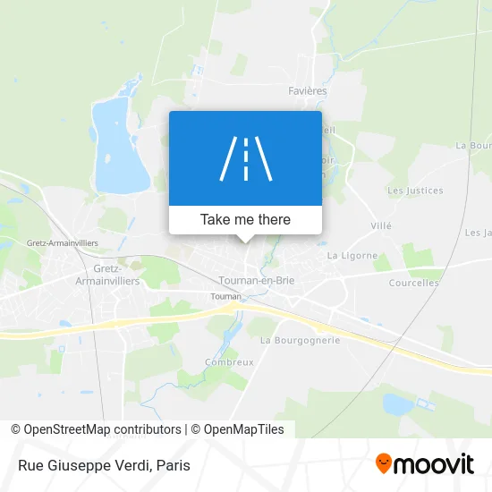 Rue Giuseppe Verdi map