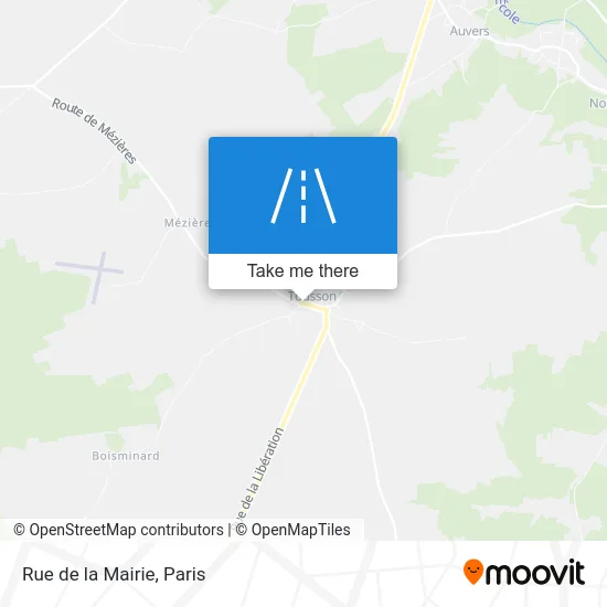 Rue de la Mairie map