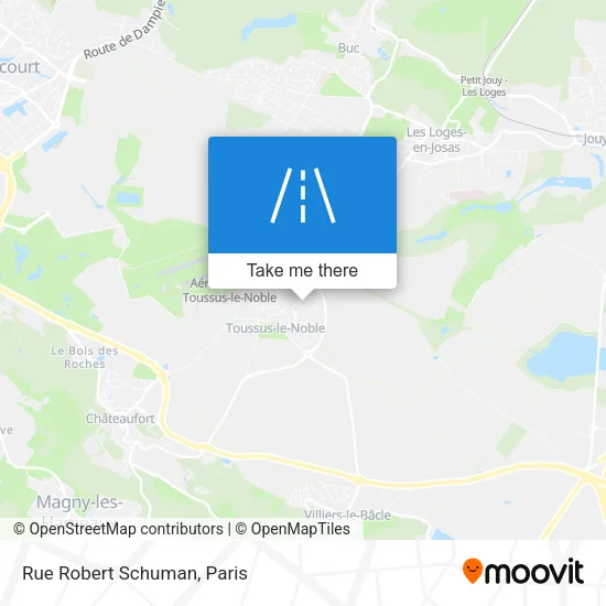 Rue Robert Schuman map