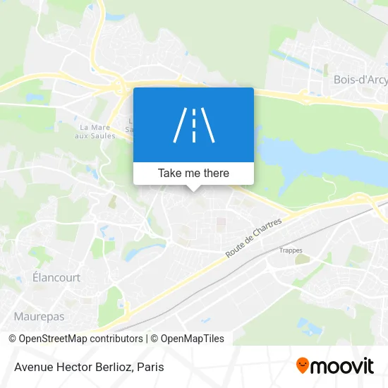 Avenue Hector Berlioz map