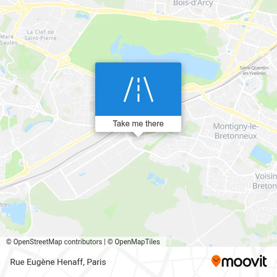 Rue Eugène Henaff map