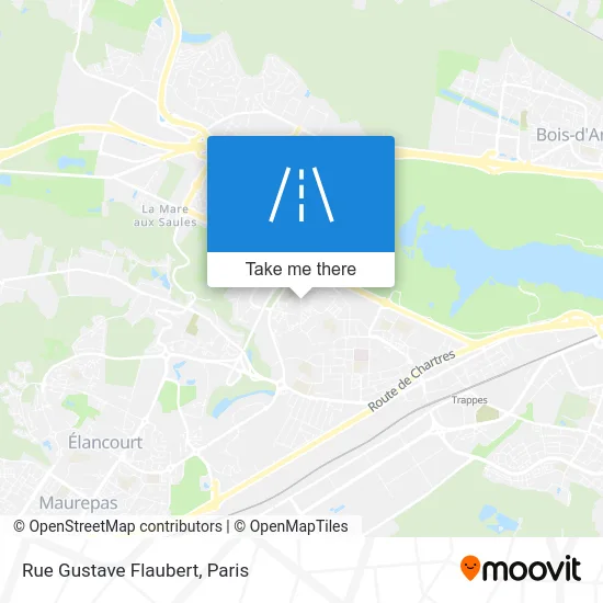 Mapa Rue Gustave Flaubert