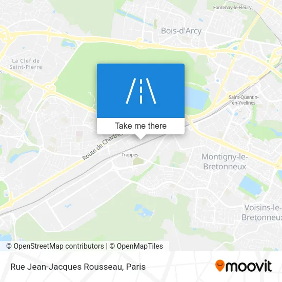 Rue Jean-Jacques Rousseau map