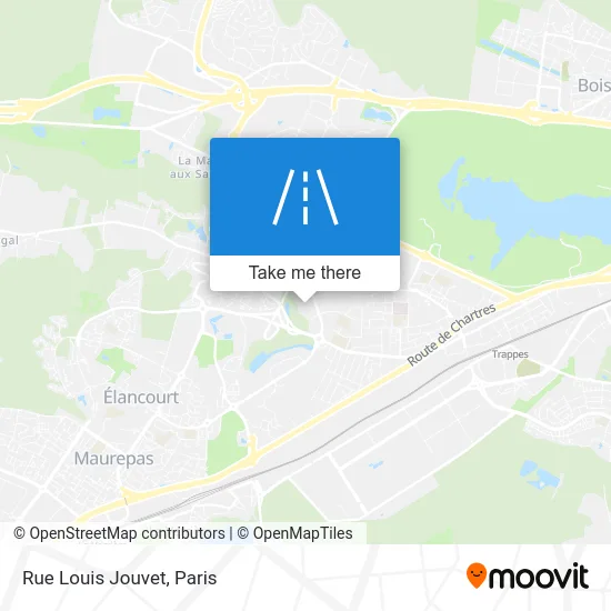 Rue Louis Jouvet map