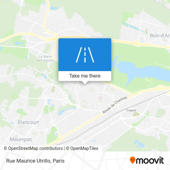 Rue Maurice Utrillo map