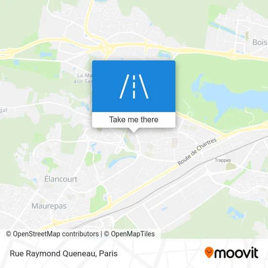 Rue Raymond Queneau map