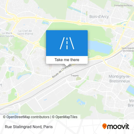 Rue Stalingrad Nord map