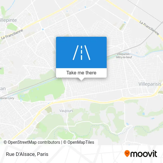 Rue D'Alsace map