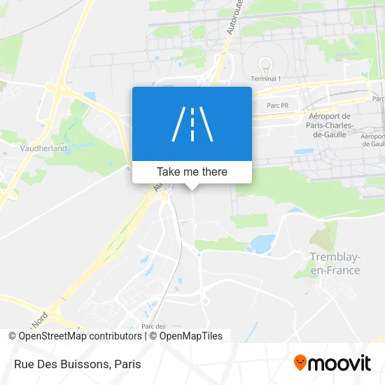 Rue Des Buissons map