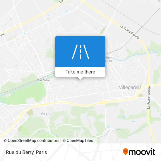 Rue du Berry map