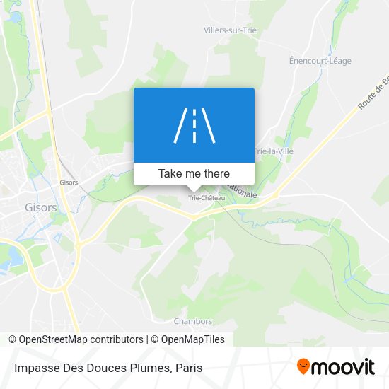 Impasse Des Douces Plumes map