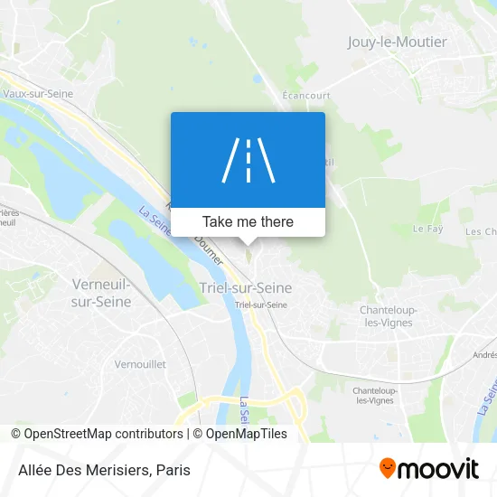 Allée Des Merisiers map