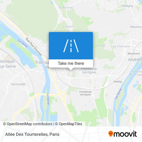 Allée Des Tourterelles map