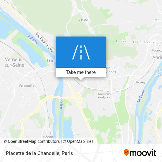 Placette de la Chandelle map