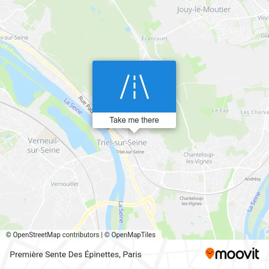 Première Sente Des Épinettes map