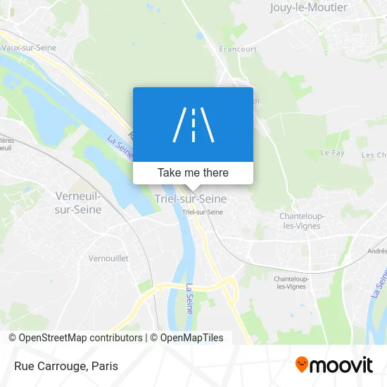 Rue Carrouge map