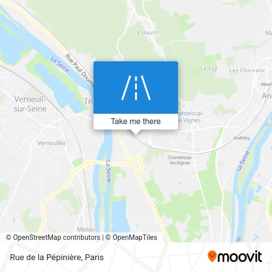 Rue de la Pépinière map
