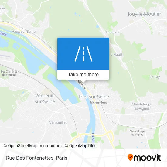 Rue Des Fontenettes map