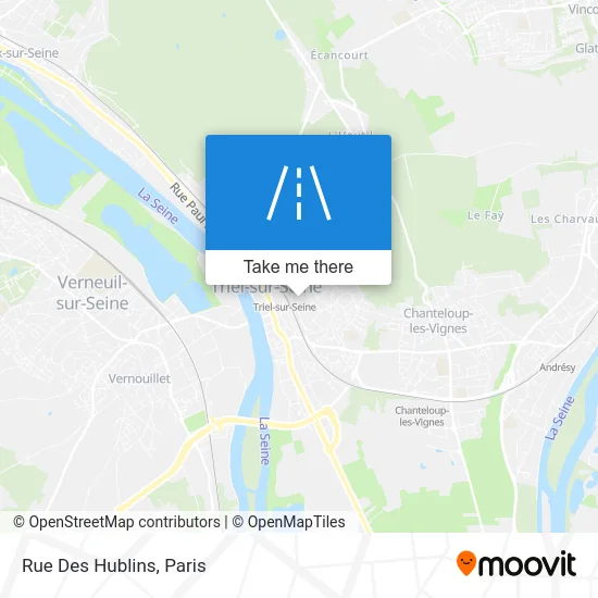 Rue Des Hublins map
