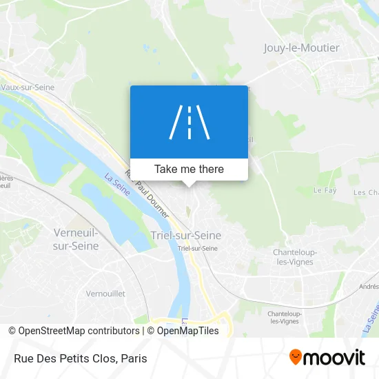 Rue Des Petits Clos map